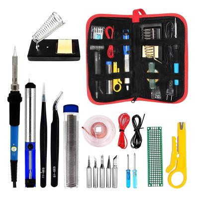 China Temperature Control 60W Skyasia Soldering Desoldering Vacuum Gun Set Shoulder Iron Ferro De Solda Electric Soldering Iron Kit for sale