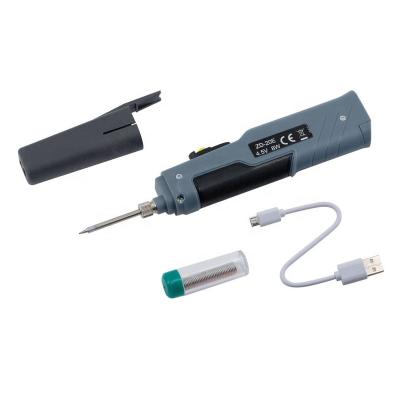 China Small and Portable Best DC 4.5V 8W USB Rechargeable Cordless Soldering Irons Battery Repair Lead Free Mobile Electric Welding Iron for sale