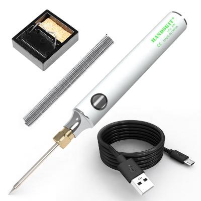 China DC 5V 8W Adjustable Electric Soldering Iron USB Soldering Iron Kit Ferro De Solda de Mini Soldering Irons Pencil Grip for sale