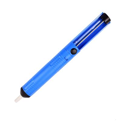 China Skyasia Tin Remover Hand Tools Blue Large Pump Vacuum Suction Pen Desoldering ABS Solder Sucker Desoldering Vacuum Gun for sale