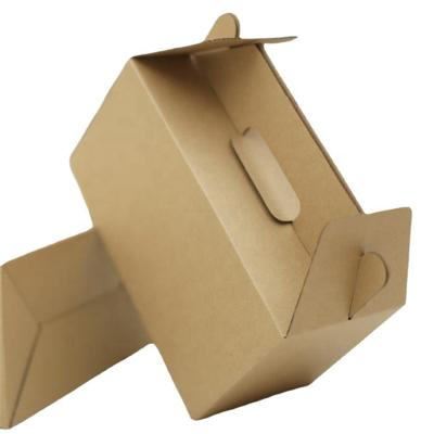 China Recycled Materials Fruit and Vegetable Cardboard Box Color Cardboard Skyasia Custom Paper Packaging Gift Box Corrugated Box With Handle for sale