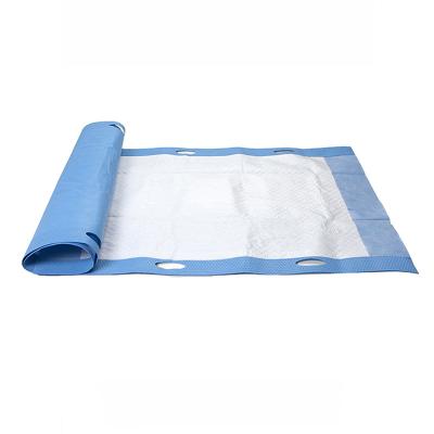 China 2022 Innovative Products Customized Medical Patient Disposable Transfer Pad Ambulance Bed Transfer Pad for sale