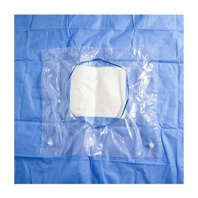 China SMS Merchandise Gynecologist Used Surgical Cesarean Sterile General Surgical Drape Wrap Cesarean Drape for sale