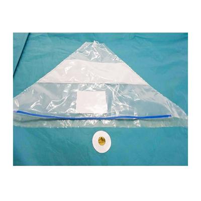 China High Quality SMS Urology Surgical Drapes With Fluid Collection Pouch Universal Urology Surgical Hole Drape for sale