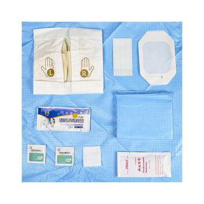 China Custom Factory Direct Injection Infusion Dressing Health Nursing Kit Central Venous Kit for sale