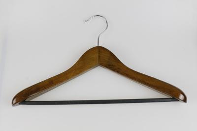 China Unique Wooden Clothes Hangers For Shop / Custom Wood Hangers for sale