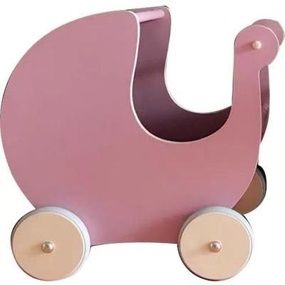 China Safe Wooden Kids Baby Push Walking 4wheel Infant Activity Walker Trolleys Toy Baby for Kids for sale