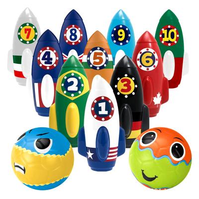 China Eco-friendly Material Best-selling new children's bowling toy set family sports indoor and outdoor toy games for sale