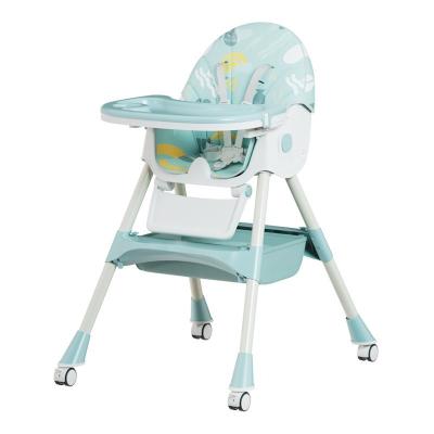 China 3-D Leak Prevention Wholesale High Quality Baby Dining Chair Baby Feeding Dining Chair Plastic + Steel Plate New 2023  Baby Toddler Rocking Chair for sale