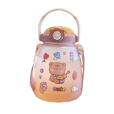 China Washable Best-selling bpa free big belly cup children's water cup large capacity sippy cup model three for sale