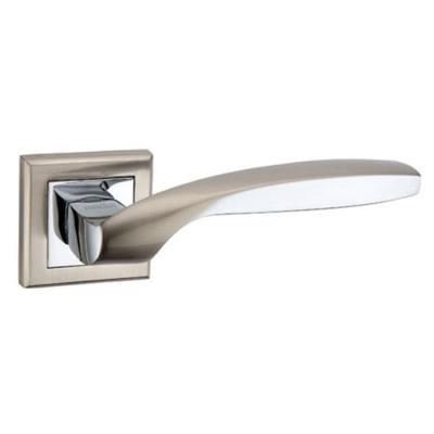 China Door SGS Certificated Aluminum Square Rosette Door Lever Handle for sale