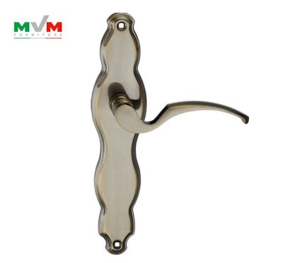 China Exterior Door MVM High Performance Door Hardware Sets Wholesale Price Aluminum Plate Door Handle for sale