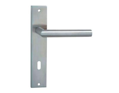 China Door High Quality Iron Stainless Steel Aluminum Door Handle Set For Main Door for sale