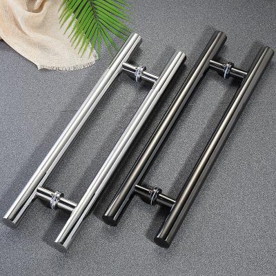 China Modern High Quality Stainless Steel Hardware Door Pull Handle Glass Door Handle for sale