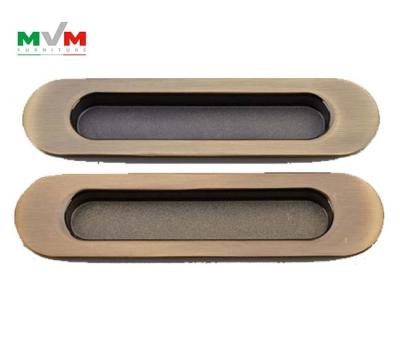 China MVM Door Cabinet Handles Recessed Hidden Pulls Closet Wardrobe Drawer Handle Sliding Door Handles for sale