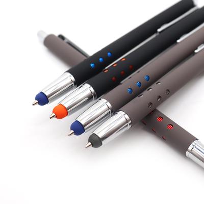 China Hotel Metal Point Pen Advertising Ballpoint Pen Personalized Stylus Normal Pen for sale