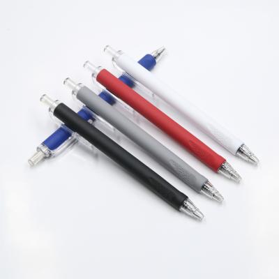 China Natural high quality high standard office gel ink pens with rubber finish and heavy weight for promotion and business use for sale