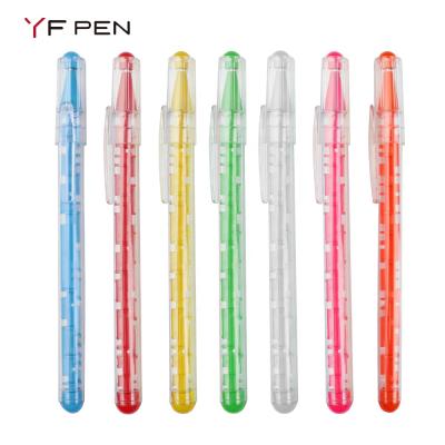 China Promotional Funny Kids Maze Pen from Pen Popular Plastic Stick Kawaii with Metal Balls Inside Barrel, Colorful Ball Pen for sale