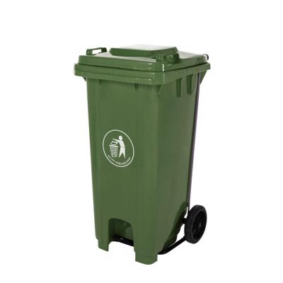 China 240L waste bin with wheels for sale