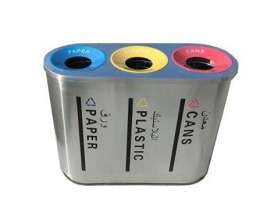 China FA-BS03  3 sections stainless steel bin for sale