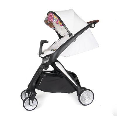 China Plastic Babystroller High Quality Foldable Lightweight Stroller Long Lasting Newborn Baby Strollers for sale