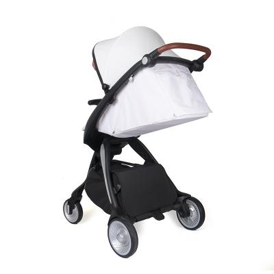 China Cheap Comfortable Folding Leather Fabric 3-In-1 Plastic High Quality Cheap Price Strollers Babystroller for sale