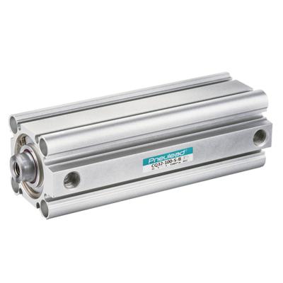 China Factory QC Series Compact Double Acting Pneumatic Cylinder Type Long Stroke Cylinder for sale