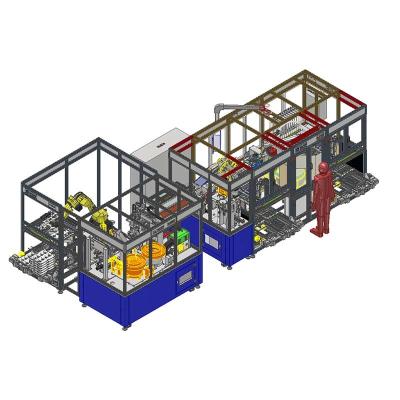 Chine Appareils de production de machines d'automatisation de la ligne de fabrication de l'entrée et de l'échappement à vendre