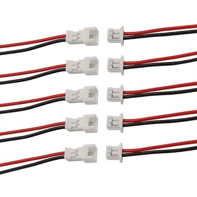 China Custom electronic jst 1.25mm pitch micro male and female plug jack cable housing wire harness connector assembly for sale