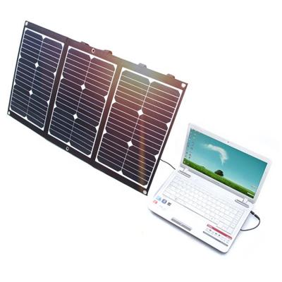 China OEM Etfe 60W Travel Charger Camping 60W Portable Compact Flexible Foldable Power Small Solar Panels 60W 10V Rechargeable for sale