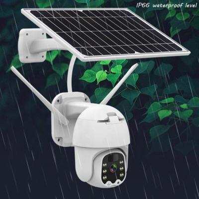 China Human Motion Tracking 2Mp 3Mp 1080P Solar Wireless CCTV Camera Sim Security Ptz Ip Cctv Solar Powered Camera 4G Wifi Kit With Sim Card Outdoor for sale