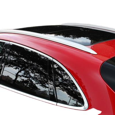 China Aluminum Alloy Car Roof Racks Side Bar Travel Storage Luggage Rail For Porsche Macan for sale