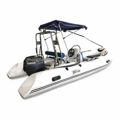 China Custom Durable Aluminum Tube Bimini Top For Inflatable Boat for sale