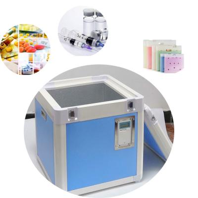 China Medicine transportation Pharmaceutical Cold Chain Logistics Package VIP shipper insulated Refrigerator for vaccine,cold medicine 2~8 Celsius 120 hours for sale