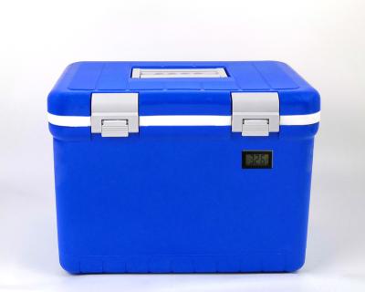 China Insulated Plastic Medical Cold Chain Transport Cooler Box Fridge Safety Medical Box Case Cooler for sale