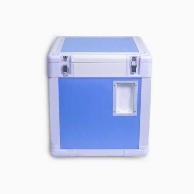 China Insulated commercial trade medical aid instrument tackle transportation cooler box for sale