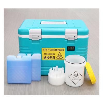 China Insulated Hot Selling Ice Chest Cooler Box Plastic Promotional Travel Cooler Box With Handle for sale