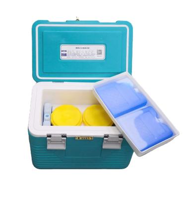 China Insulated Cheap Price Portable Hard Large Capacity Cooler Box To Transport Biosafety Shipping Box for sale