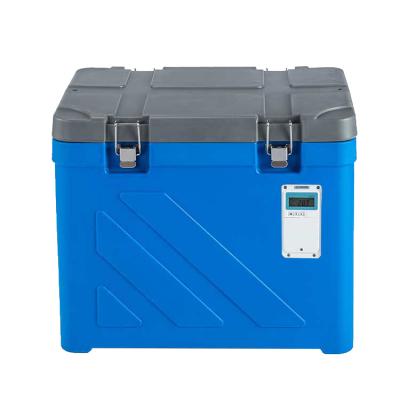 China Insulated High Quality Portable Medicine Storage Cooler Box With Temperature Monitor for sale