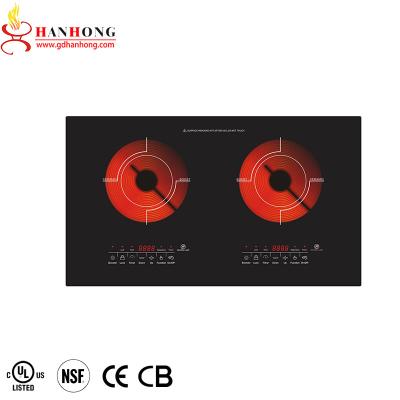 China Eco-friendly Hot Sale 2 Induction Stove Plate Guangdong Digital Tactil Induction Cooker for sale