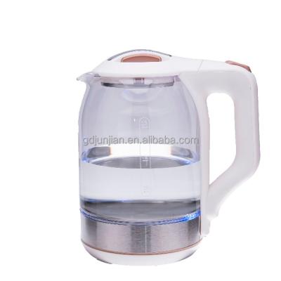 China 360 Degree Glass Electric Kettle 360 ​​Degree Rotation Base Heating for sale