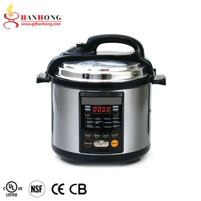 China New Multi Sustainable Restaurant Stainless Steel Thermostat Intelligent Cylinder Rice Cooker for sale