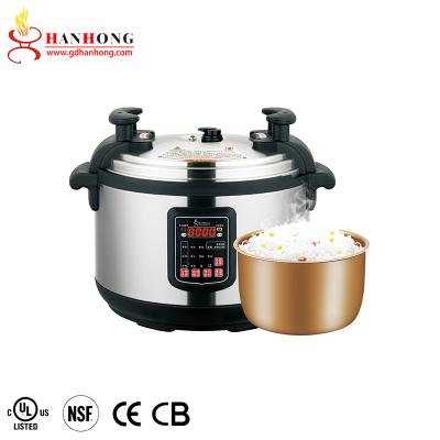 China Hotel Best-Selling Large Pan Canner Pot Professional Pressure Cooker 30L 17L 21L 25L 33L 45L 55L 65L for sale