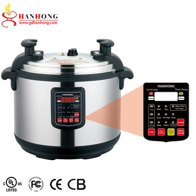 China Hot Sale 10 Lit Stainless Steel Hotel Multi Function 25L Energy Home Distillation Pressure Cooker for sale