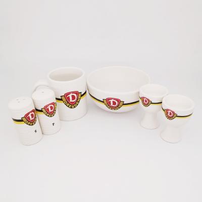 China Customized Viable Wholesale Ceramic Logo Kitchenware Easter Egg Cup Holder for sale