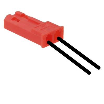 China Electronic Cable with Custom Conn Wire JST Harness Assembly. RED SOCKET HSNG 2POS 2.5MM connector SYP-02T-1 for sale