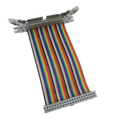 China 2.54mm 40 Pin Male To Female IDC Raspberry Breadboard Jumper Wires Flat Ribbon Cable Electronic Assembly for sale