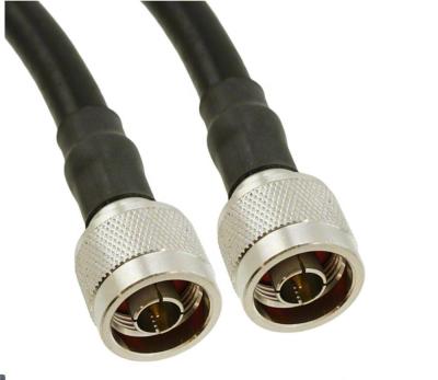 China RF Feature Low RF Loss 10m LMR400 Extension Cable With Male N Type To Male N Type Plug for sale