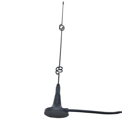 China Car Outdoor Mobile Antenna VHF UHF 868MHz Mini Magnetic Bass Satellite TV Antenna With SMA Cable for sale