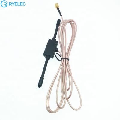 China ISM 868MHZ End Fed Dipole Horn Rod Antenna RG316 Indoor/Outdoor Cable With SMA Male Connector for sale